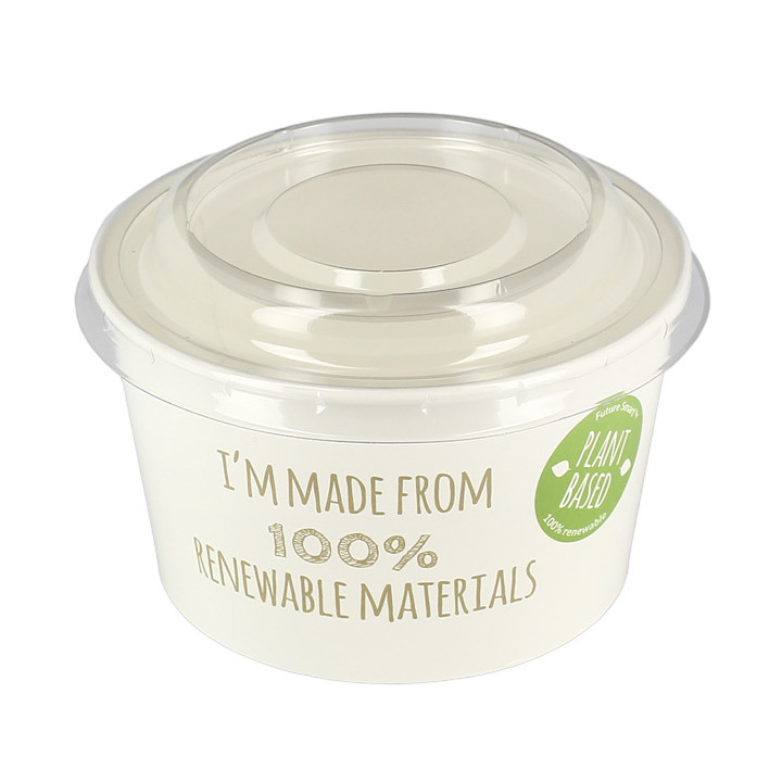 Paper Lid for Salad Bowl Ø13,1cm (720 Units)