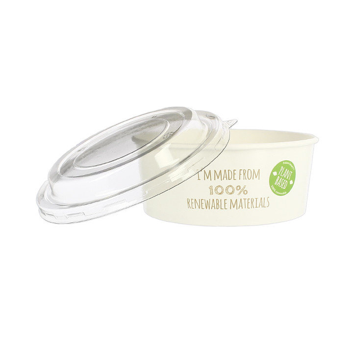 PET Lid for Salad Bowl Ø16cm (360 Units)