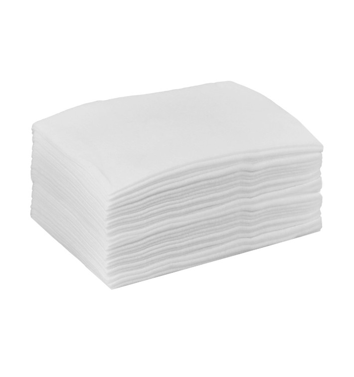 Disposable Spunlace Towel for Manicure White 20x30cm 50g/m² (3000 Units)