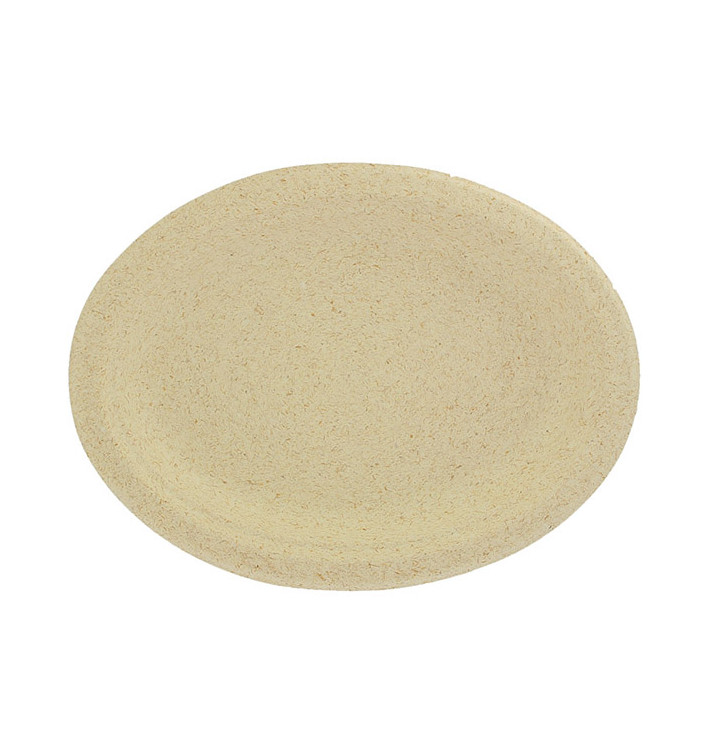 Wheat Straw Plate Natural 26x20 cm (800 Units) 