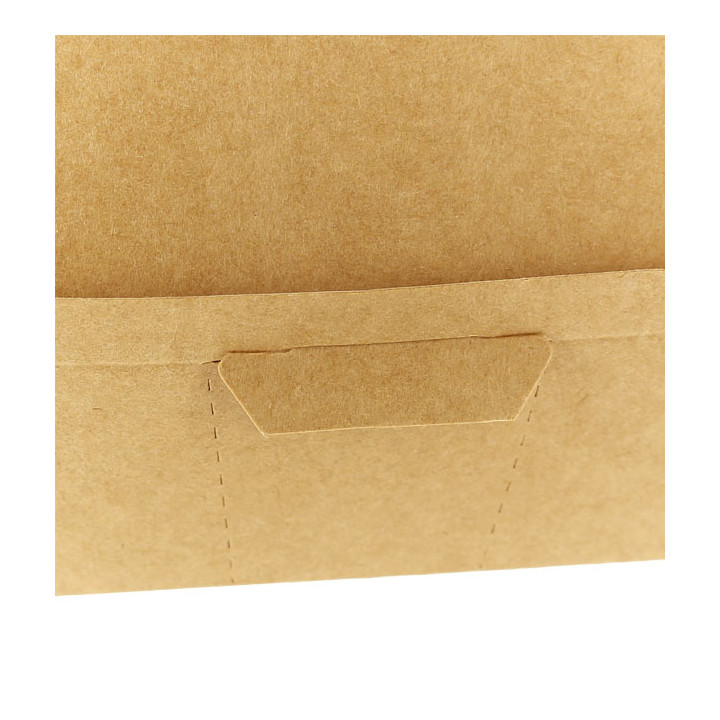 Paper Burger Box Kraft XXL 14,5x14,5x8cm (400 Units)