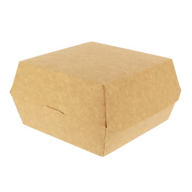 Paper Burger Box Kraft Mega Size16,5x18x9cm (200 Units)