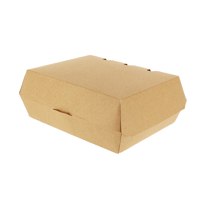 Paper Burger Box Kraft Giant size 23x17,5x8cm (175 Units)