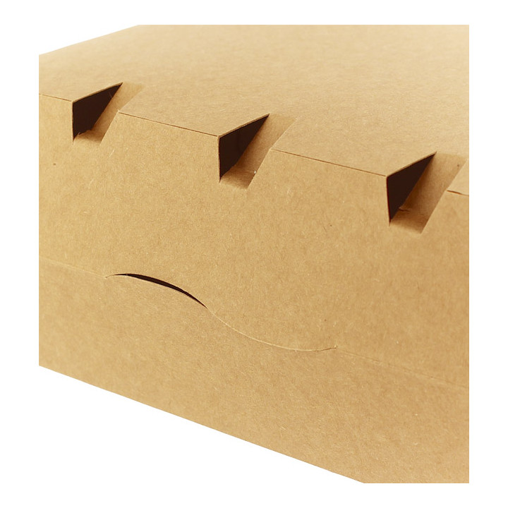 Paper Burger Box Kraft Giant size 23x17,5x8cm (175 Units)