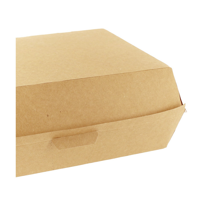Paper Burger Box Kraft Giant size 23x17,5x8cm (175 Units)