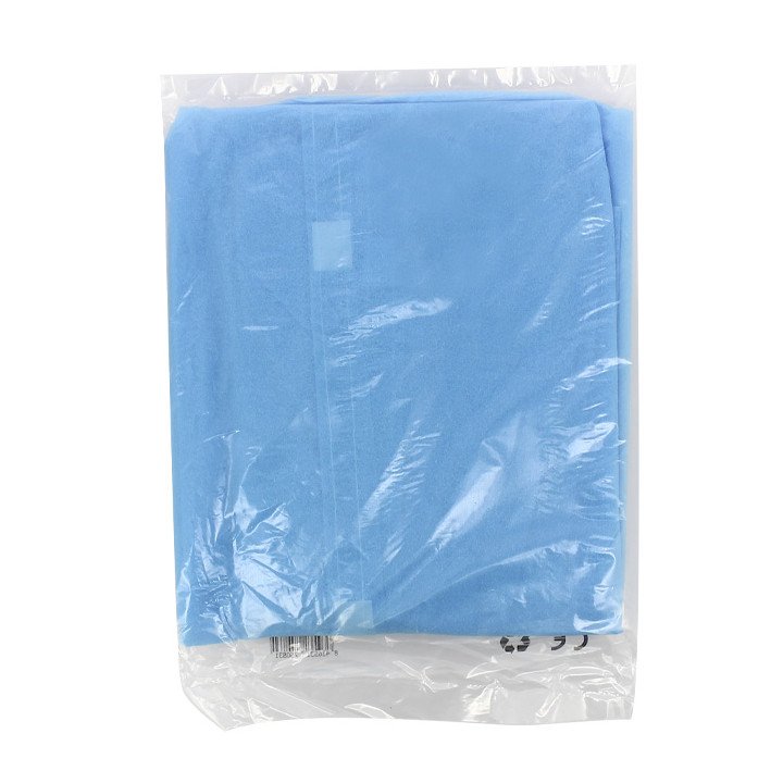 Industrial Lab Coat TST PP Velcro Blue XL 35gr (1 Unit) 