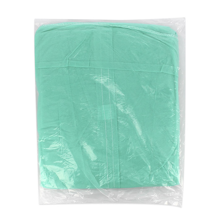 Disposable Lab Coat Visitor Guest TST PP Velcro Green XL 25gr (1 Units) 
