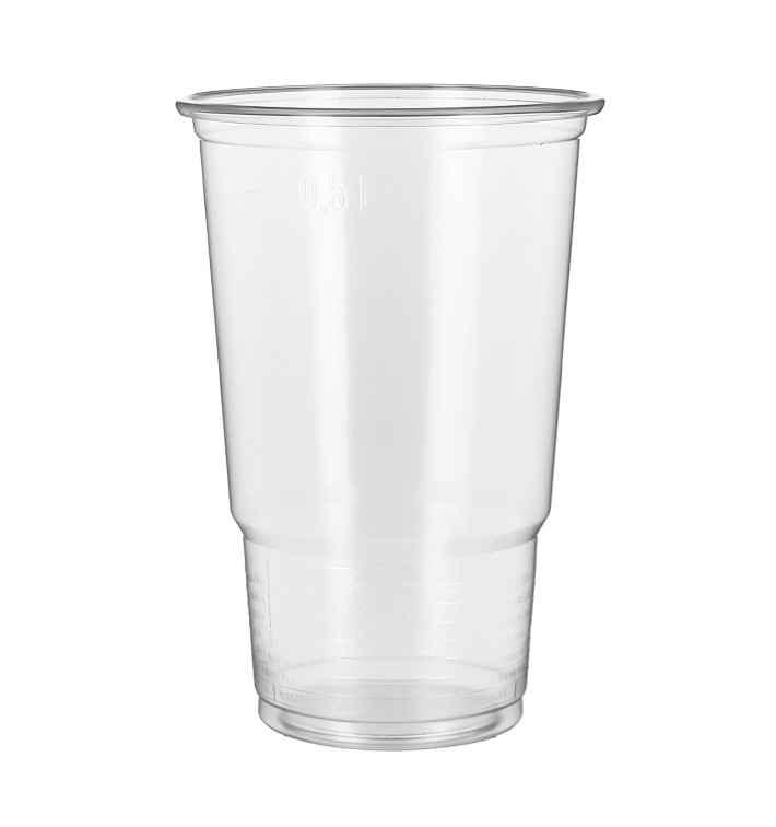 Plastic Cup PP Clear 615ml (50 Units)