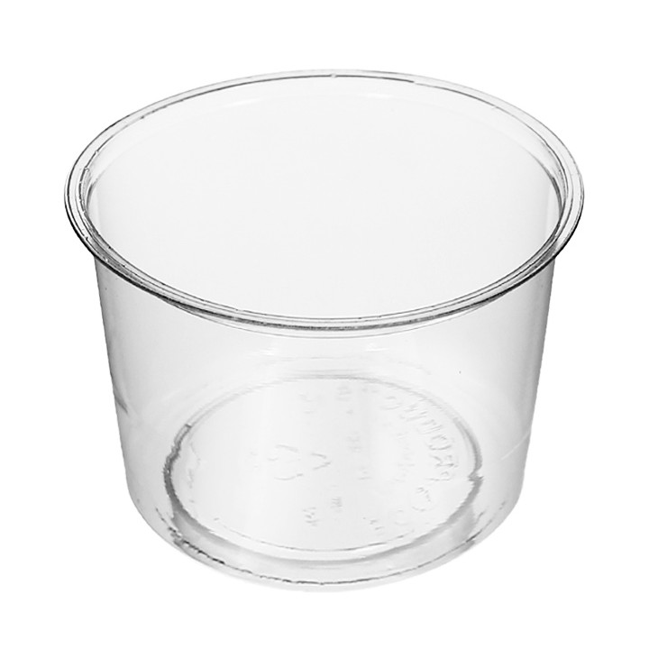 PLA Cup Clear for Sauce 120ml Ø7,0cm (100 Units) 