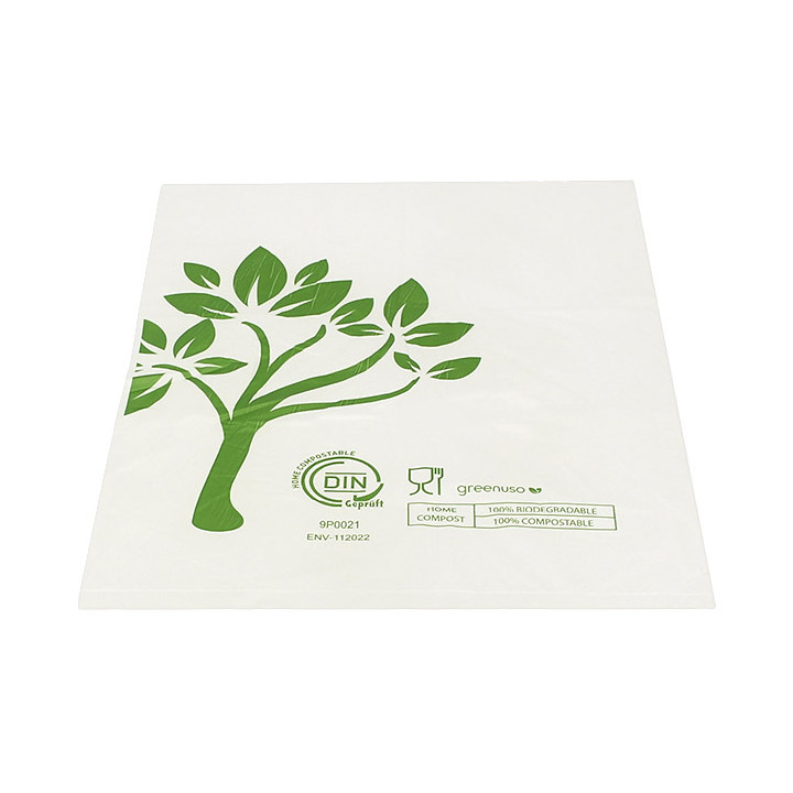 Market Bag Block Home Compost “Be Eco!” 23x33cm (3.000 Units)