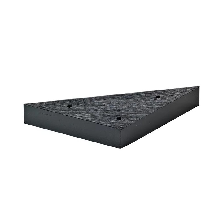 Bamboo Food Pick Holder Tray Black 14x8cm (10 Units)