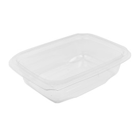 Plastic Deli Container PET Tamper-Evident 600ml 18x14x4cm (390 Units)
