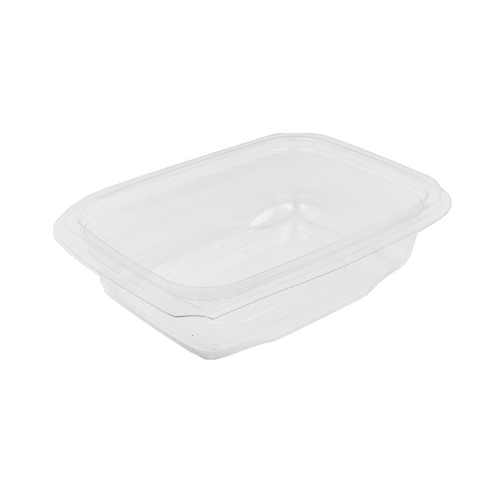 Plastic Deli Container PET Tamper-Evident 600ml 18x14x4cm (65 Units)  
