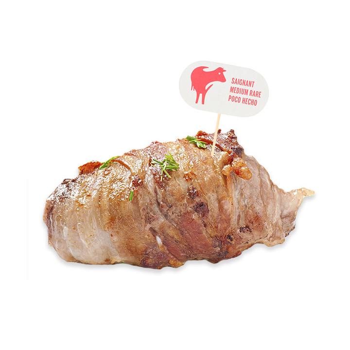 Medium Rare Food Marker 8 cm (100 Units)  