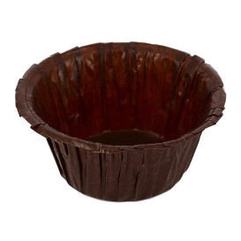 Cupcake Liner Brown 4,9x3,8x7,5cm (1.400 Units)