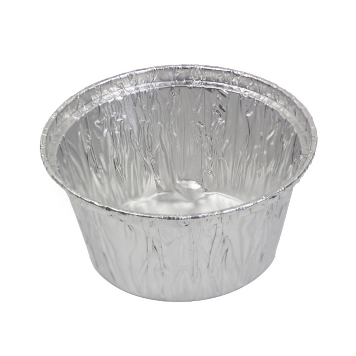 Foil Pan Pastry Round Shape 110ml (50 Units)  
