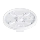 Plastic Lid PS Resealable White Ø8,6cm (100 Units)  