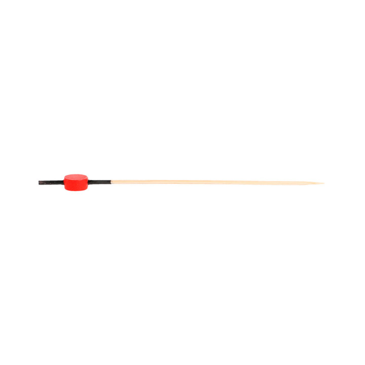 Bamboo Food Pick "Japan" Design Black and Red 12cm (100 Units)  