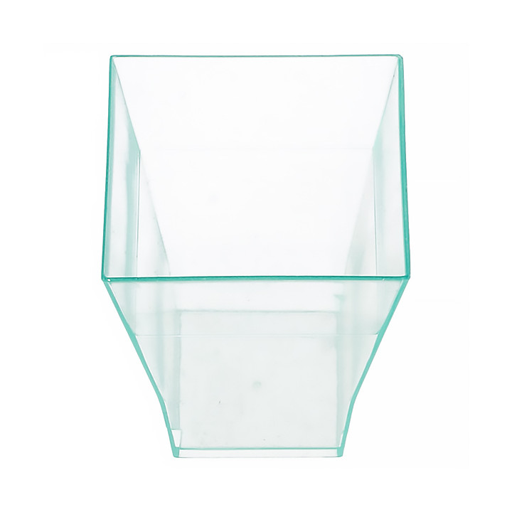 Plastic Tasting Cup PS "Bouquet" Water Green 4,5x5,5cm (24 Units) 