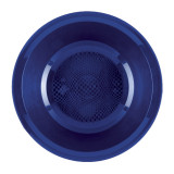 Plastic Plate Deep Blue "Round" PP Ø19,5 cm (50 Units) 