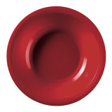 Plastic Plate Deep Red "Round" PP Ø19,5 cm (50 Units) 
