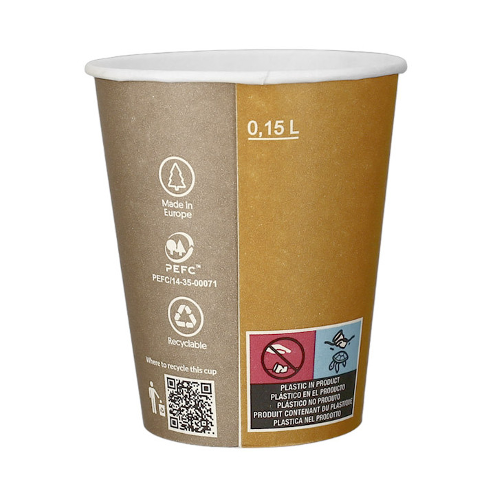 Paper Cup "Specialty to Go" 6 Oz/180ml Ø7,0cm (3000 Units)