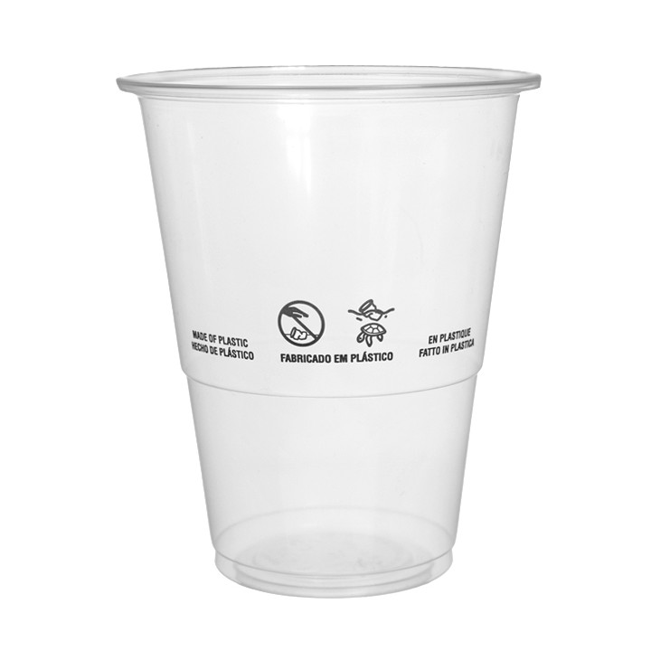 Plastic Cup PP Clear 500ml (50 Units) 