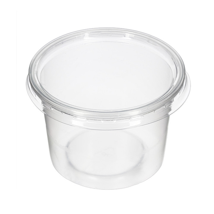 Lid PET Transparent for Cup Sauce Ø7,5cm (50 Units)