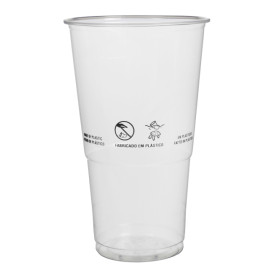 Plastic Cup PP Clear 250ml (100 Units)