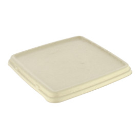 Sugarcane Lid for Container 23x23cm (75 Units)  