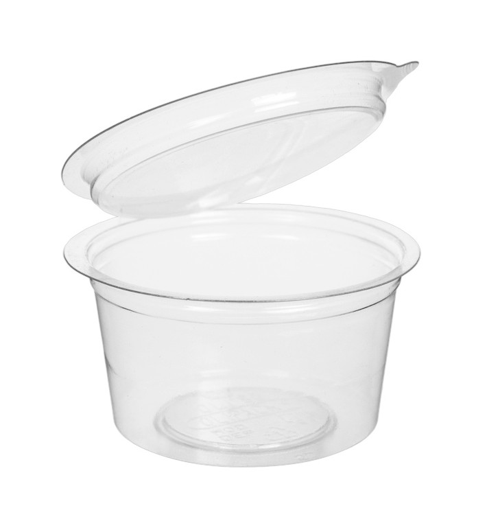 Plastic Container APET Round shape Transparente 80ml (450 Units)