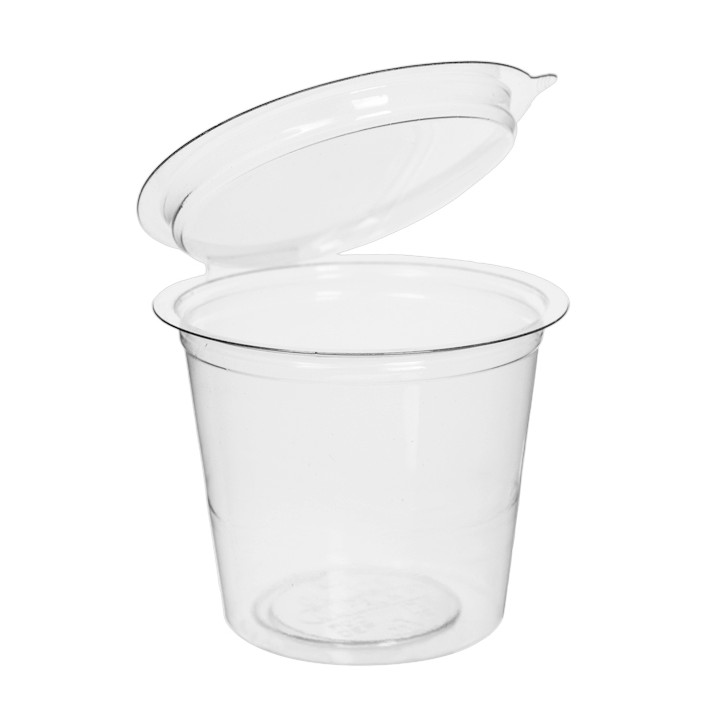 Plastic Container APET Round shape Transparente 125ml (405 Units)