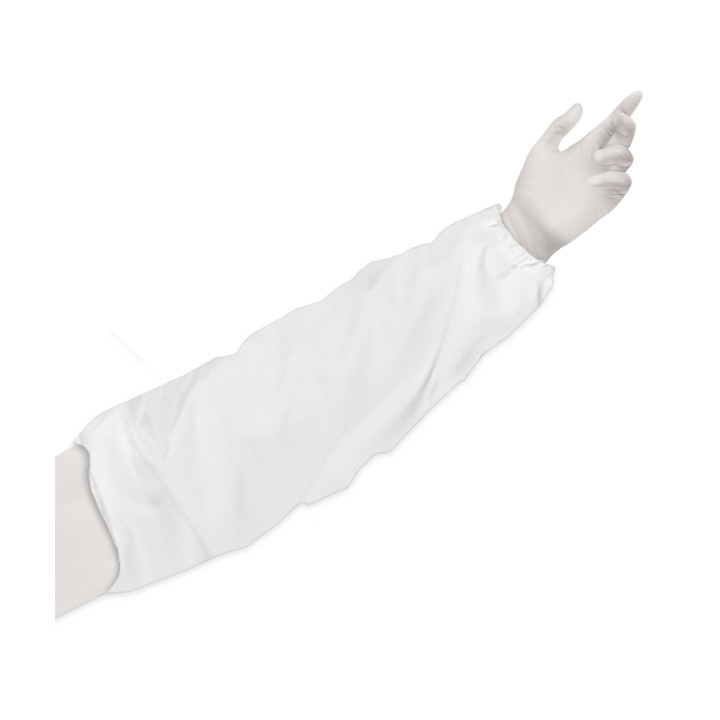 Disposable Plastic Over Sleeve TST PP White 25x44cm (500 Units)