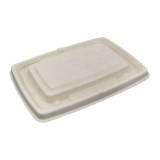 Sugarcane Lid for Container 23x16,5cm (75 Units)  