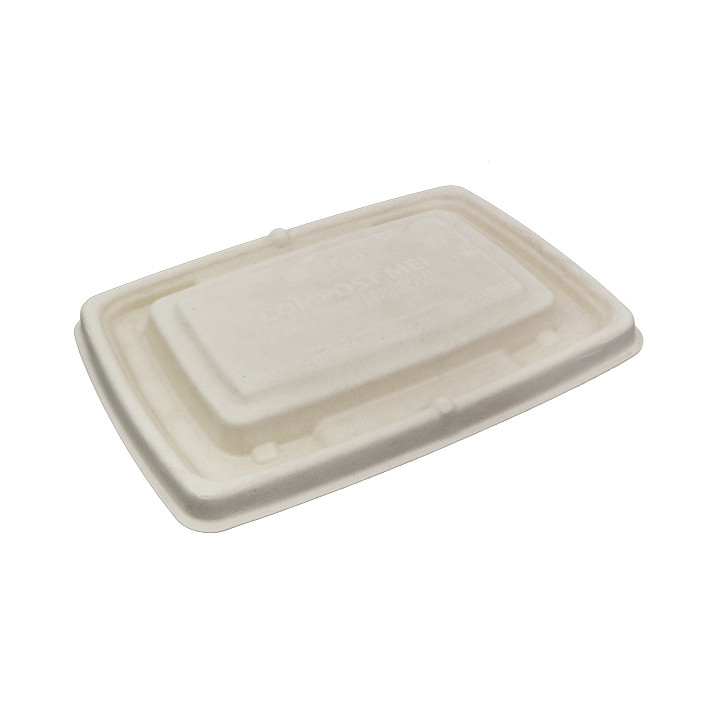 Sugarcane Lid for Container 23x16,5cm (300 Units)