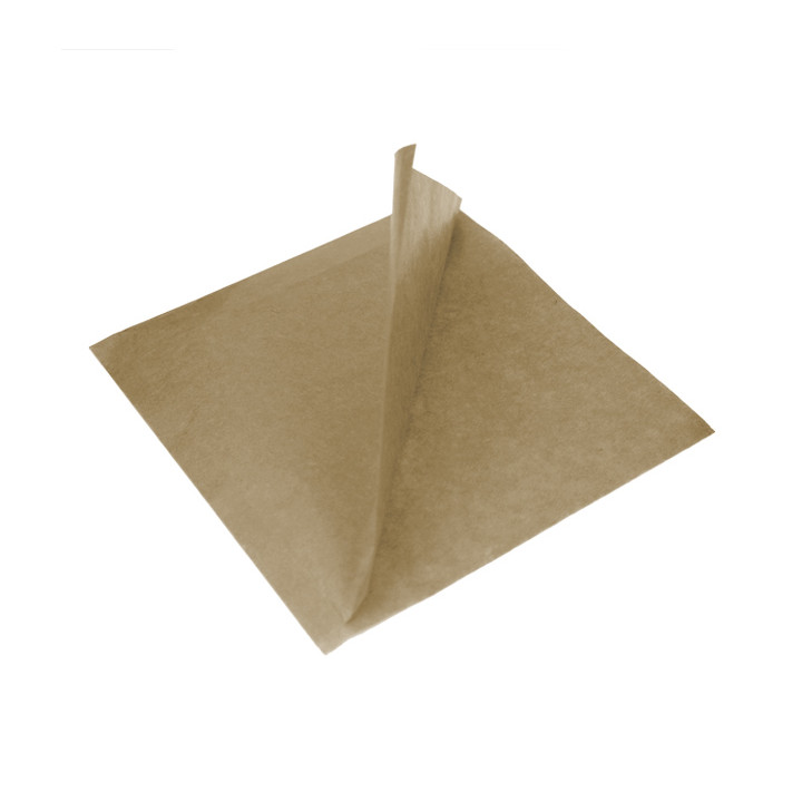 Paper Bag Grease-Proof Opened L Shape 15x15,2cm Natural (4000 Units)