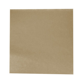 Paper Bag Grease-Proof Opened L Shape 15x15,2cm Natural (100 Units)