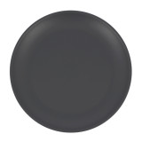 Reusable Plate Durable PP Mineral Antracite Ø23,5cm (6 Units)