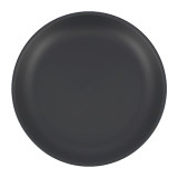 Reusable Plate Durable PP Mineral Anthracite Ø21cm (6 Units)
