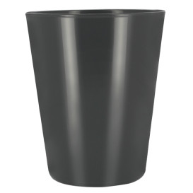 Reusable Cup Durable PP Mineral Anthracite 330ml (12 Units)