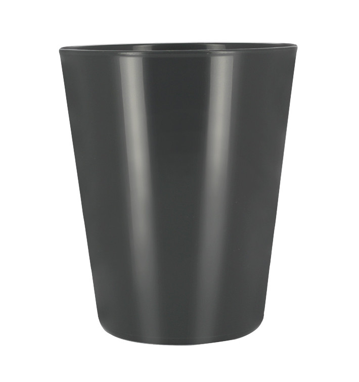 Reusable Cup Durable PP Mineral Anthracite 330ml (12 Units)