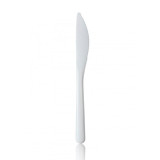 Plastic Knife Premium White 18,5cm 