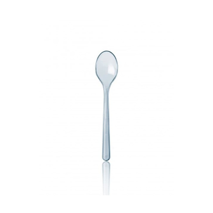 Plastic Teaspoon PS "Premium" Clear 13cm 