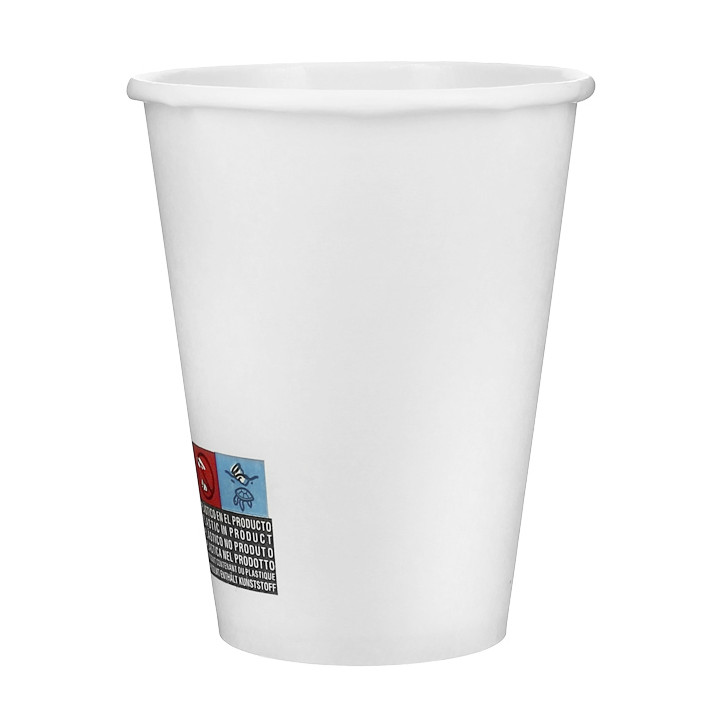 Paper Cup White 12 Oz/360ml Ø8,9cm (600 Units)
