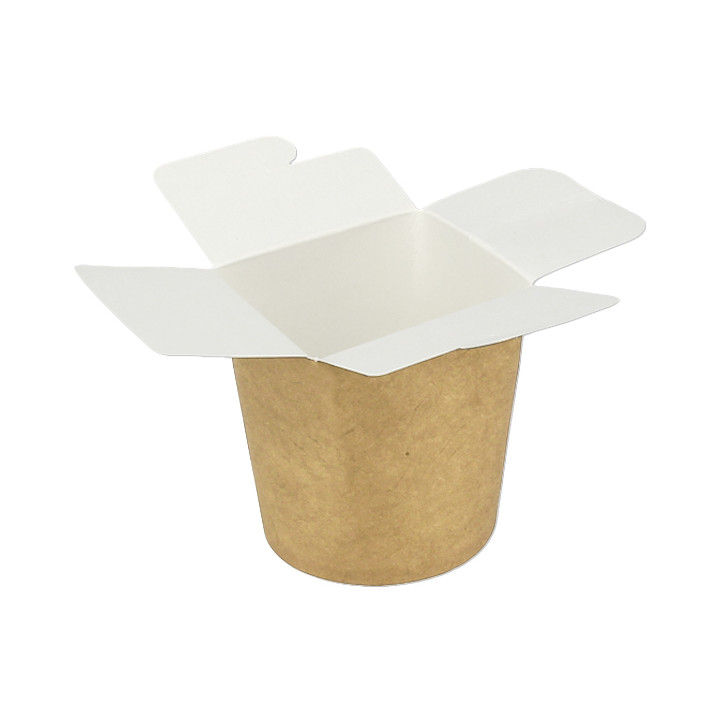 Paper Take-Out Container 100% ECO Kraft 16Oz/480ml (50 Units)