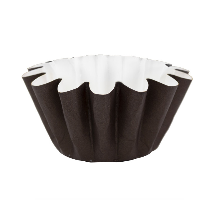 Paper Baking Mold Brown Ø8x6,5 cm (15 Units) 