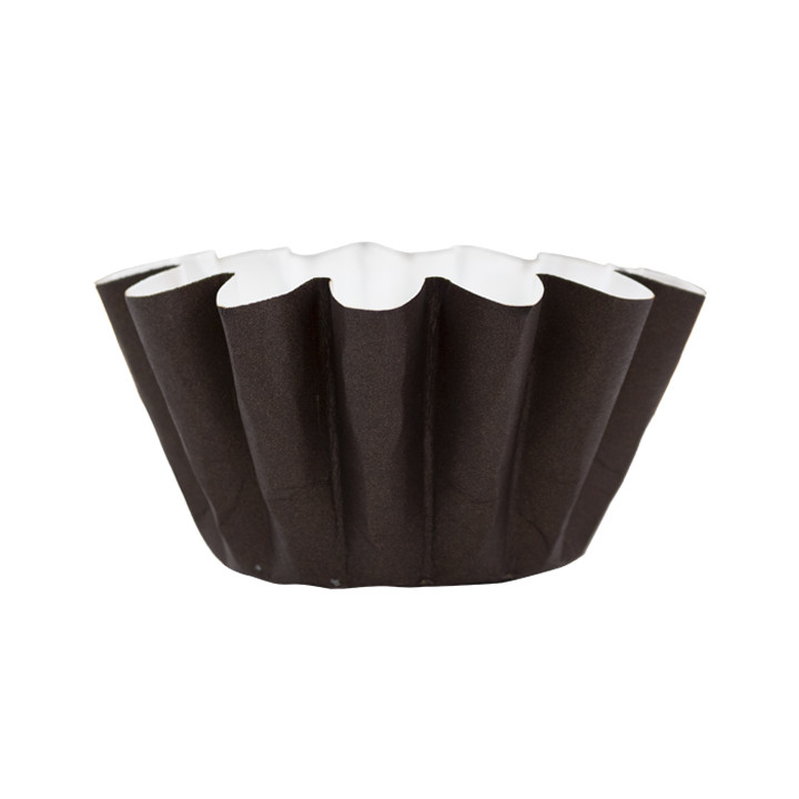 Paper Baking Mold Brown Ø8x6,5 cm (15 Units) 