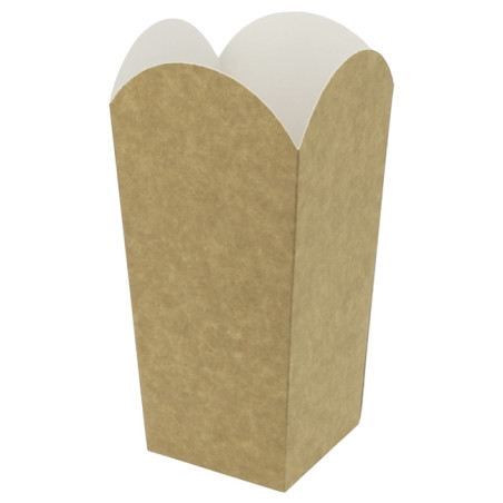 Small kraft popcorn box 45 g