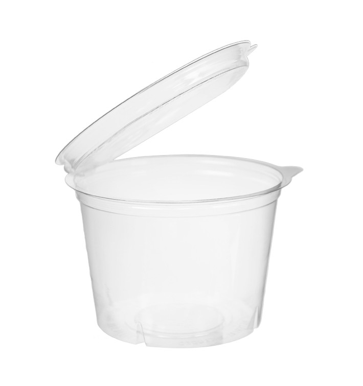 Plastic Container APET Round shape Transparente 500ml Ø120mm (480 Units)