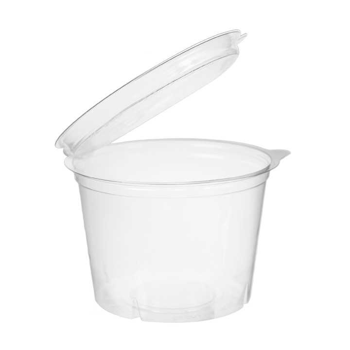 Plastic Container APET Round shape Transparente 500ml Ø120mm (480 Units)